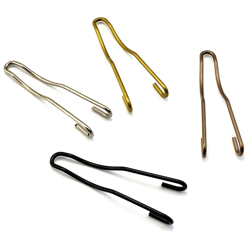 Cuchillo de acero inoxidable de 4 colores, alambre de acero, Clip de bolsillo Universal, abrazadera trasera para cuchillos Spyderco genuinos, pieza de accesorios de repuesto - imagen 2