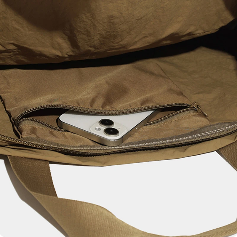 Bolsa plegable para gimnasio y Fitness, gran capacidad, viaje de negocios, embarque, Camping, bolsos de hombro tipo bandolera, bolso de ocio al aire libre - imagen 5