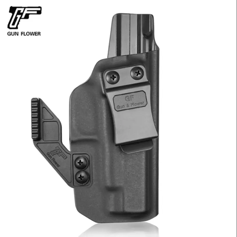 Funda Kydex de transporte oculto IWB con garra para Taurus G2C /TS9 Glock 17/ 19/43 MP9 fundas tácticas AIRSOFT - imagen 2