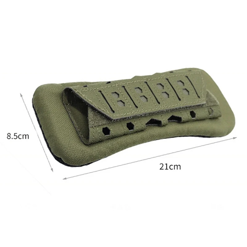 Almohadilla de correa de hombro para chaleco, placa táctica, almohadillas de hombro, cojín, accesorios para chaleco, almohadillas de malla suaves para hombro, 2 uds. - imagen 3