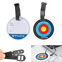 Mochila con temática de tiro con arco hecha a mano, colgante, etiqueta de equipaje, llavero divertido, regalo de viaje, recuerdo creativo para amantes del tiro con arco, portátil