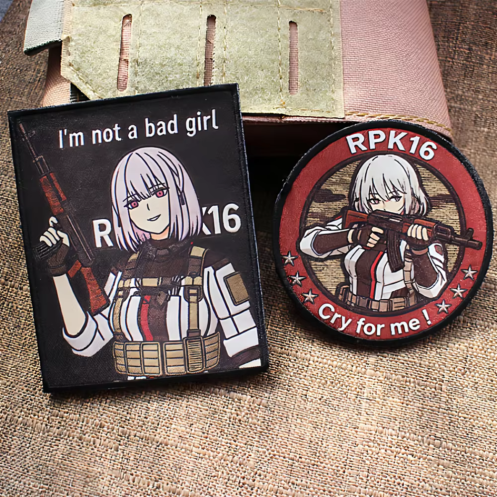 Parche táctico bordado Girls' Frontline No soy una mala chica - imagen 4