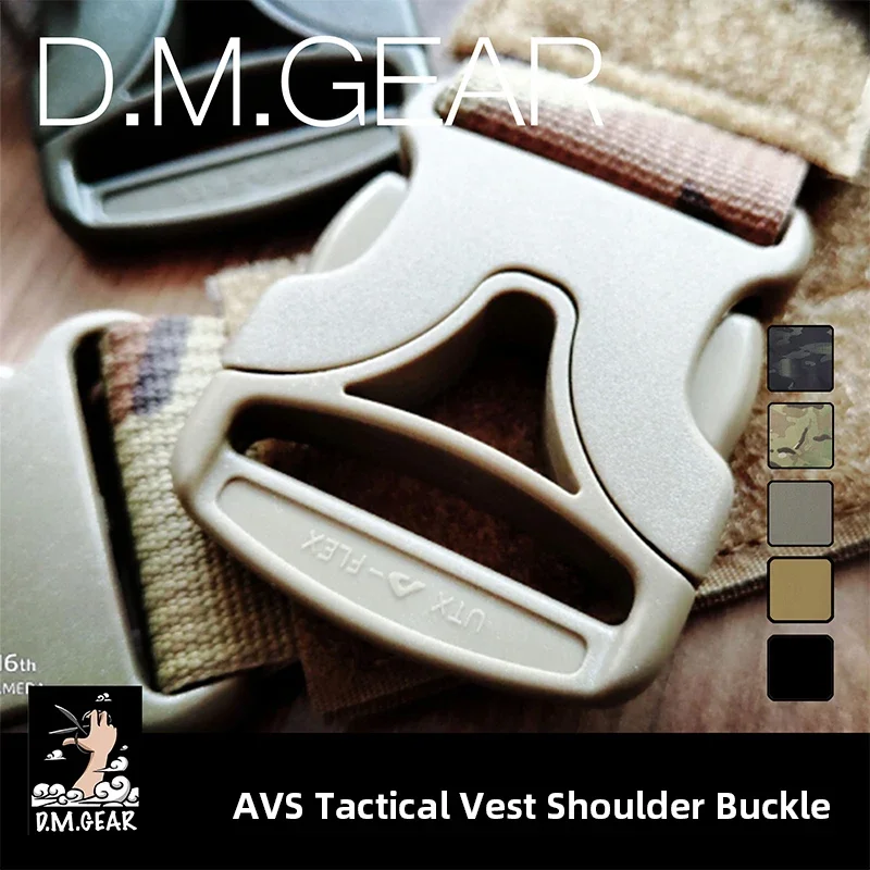 Dmgear avs Schulter gurts chnalle für taktische Westens ch laufe Verbindungs schnalle taktisches Zubehör - imagen 5