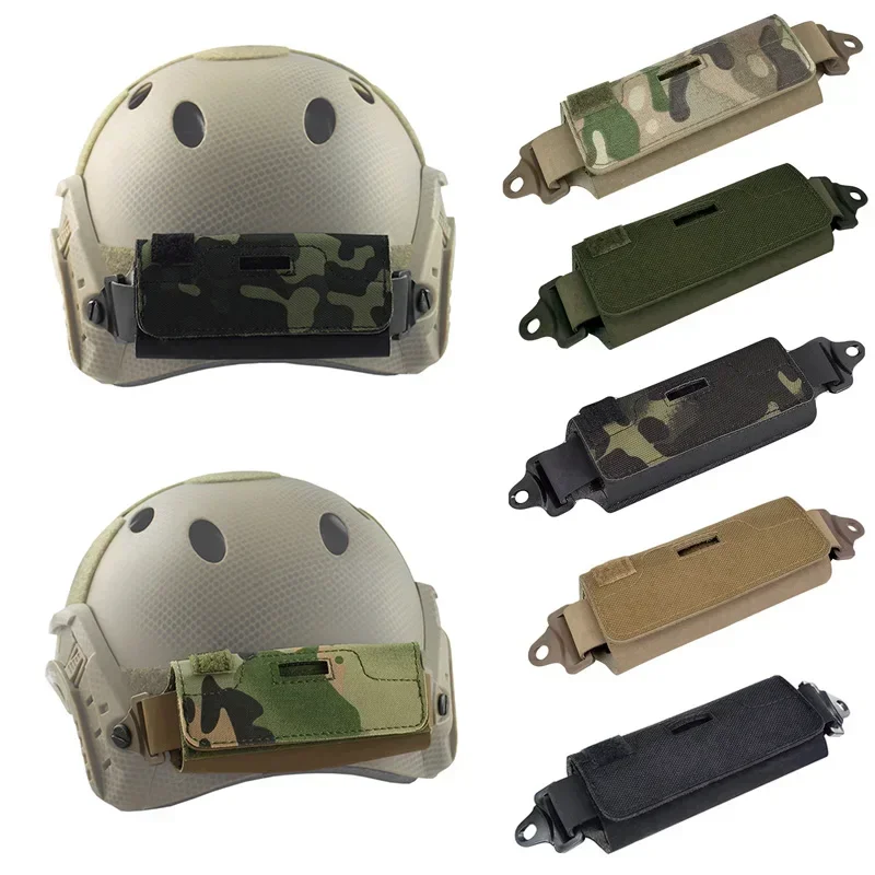 Bolsa de peso de contrapeso de casco, bolsa NVG de contrapeso de casco táctico para accesorios de casco táctico OPS Fast BJ PJ MH - imagen 2