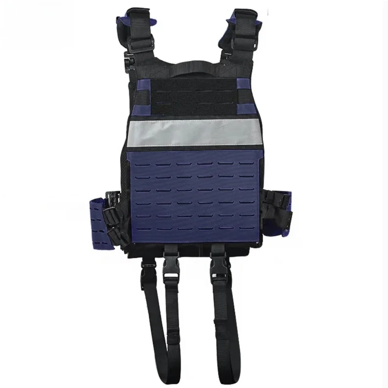 Chaleco táctico ligero - Chaqueta de rescate del módulo MOLLE de desmontaje rápido - Equipo de protección de entrenamiento CS - imagen 3