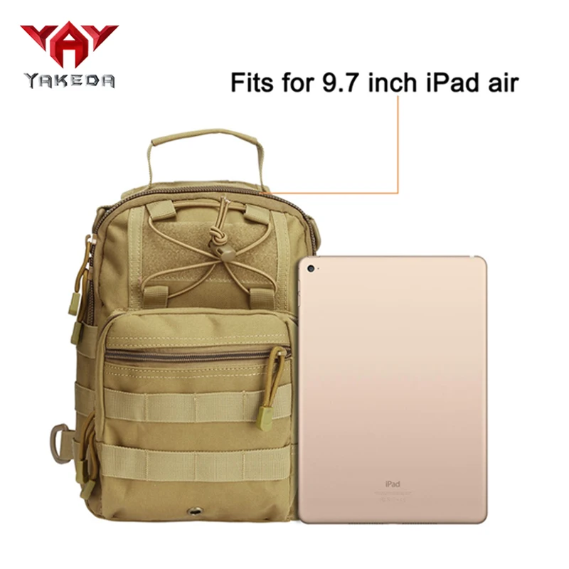 yakeda Bolso de hombro informal para exteriores, bolso de pecho, almohadilla de viaje, bandolera, mochila, bolso bandolera - imagen 4