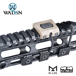 Guía de cables M-LOK Keymod para linterna táctica Airsoft