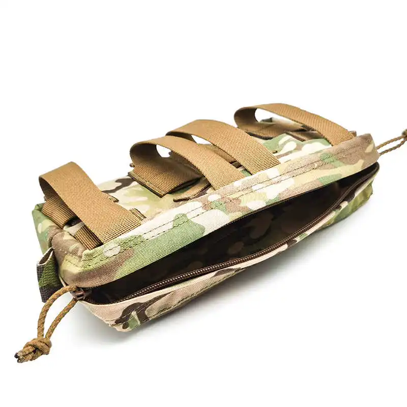 Bolsa MOLLE - Organizador táctico con cremallera para chaleco y paquete - imagen 3