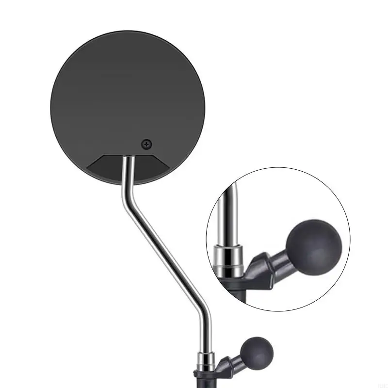 Base angulada motocicletas J1HC con bola hoyo 10 mm para adaptador cabeza Forra para cámara Montaje GPS - imagen 2