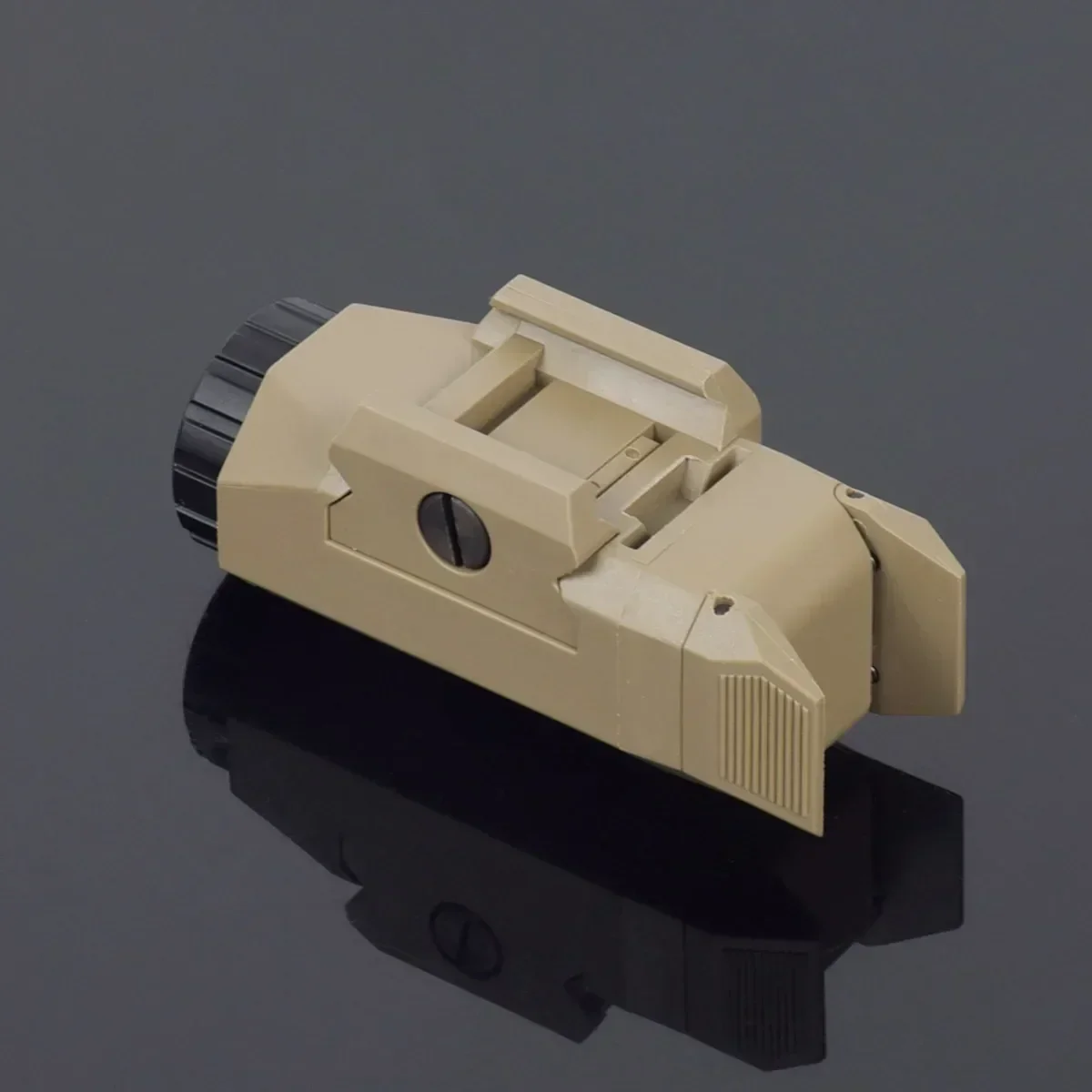 Linterna táctica APL APL-C de nailon para caza, armas ligeras de explorador, pistola de caza Airsoft, Rifle estroboscópico, 400 lúmenes, apto para riel de 20mm - imagen 4