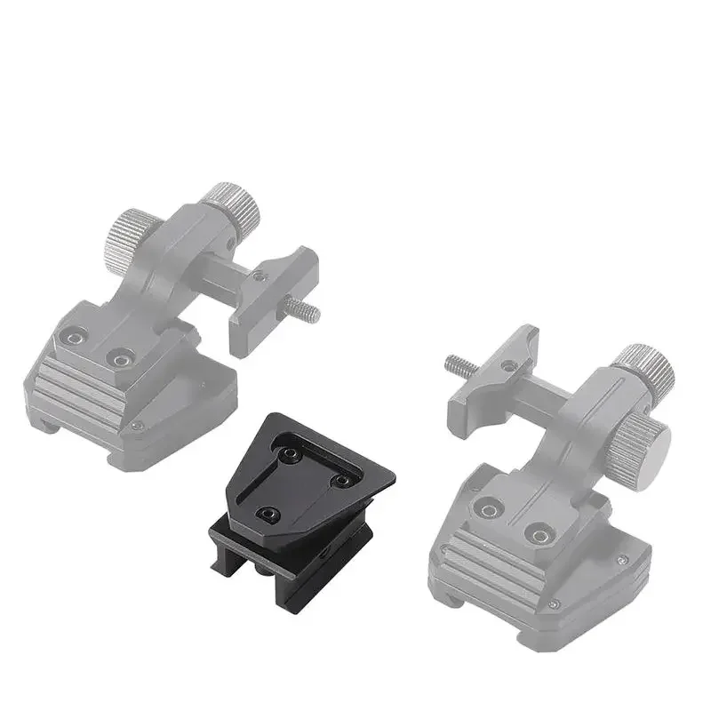 Hebilla de montaje adaptadora de soporte de puente de cola de milano de visión nocturna NVG de aluminio táctico para NVG10 NVG18AN/PVS15A PVS18 PVS31 RNVG - imagen 2