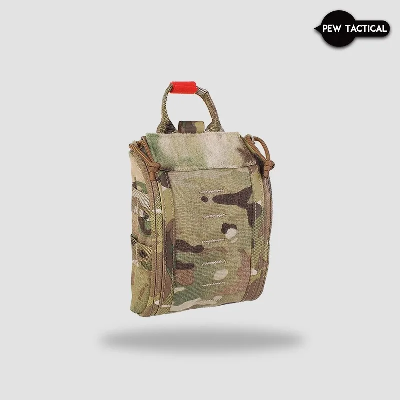 PEW TACTICAL ETA Kit de emergencia para traumatismos Versión corta MOLLE Tacitcal Bolsa médica - imagen 3