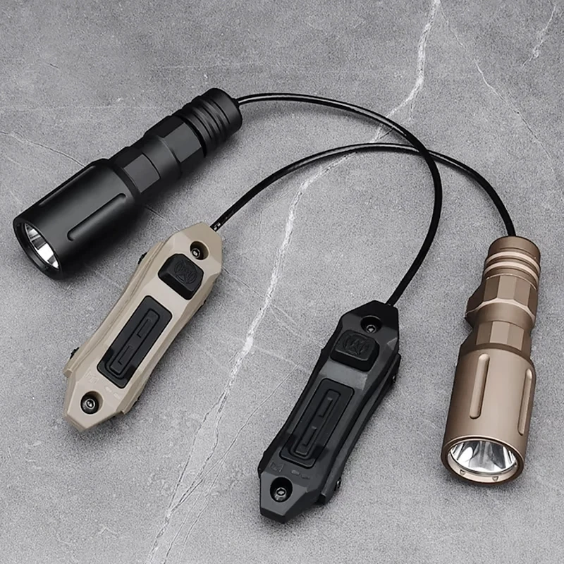 WADSN-linterna M300 M600, Control remoto, interruptor de presión de doble función, PLHv2, accesorios de luz Scout, compatible con MLOK KEYMOD, carril de 20mm - imagen 2