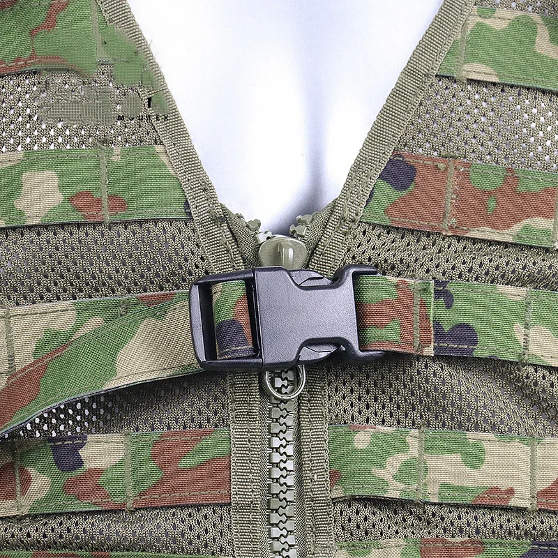 Chaleco táctico, chaleco colgante en el pecho desmontable, chaleco, equipo de protección, equipo de transporte, camuflaje JSDF - imagen 4