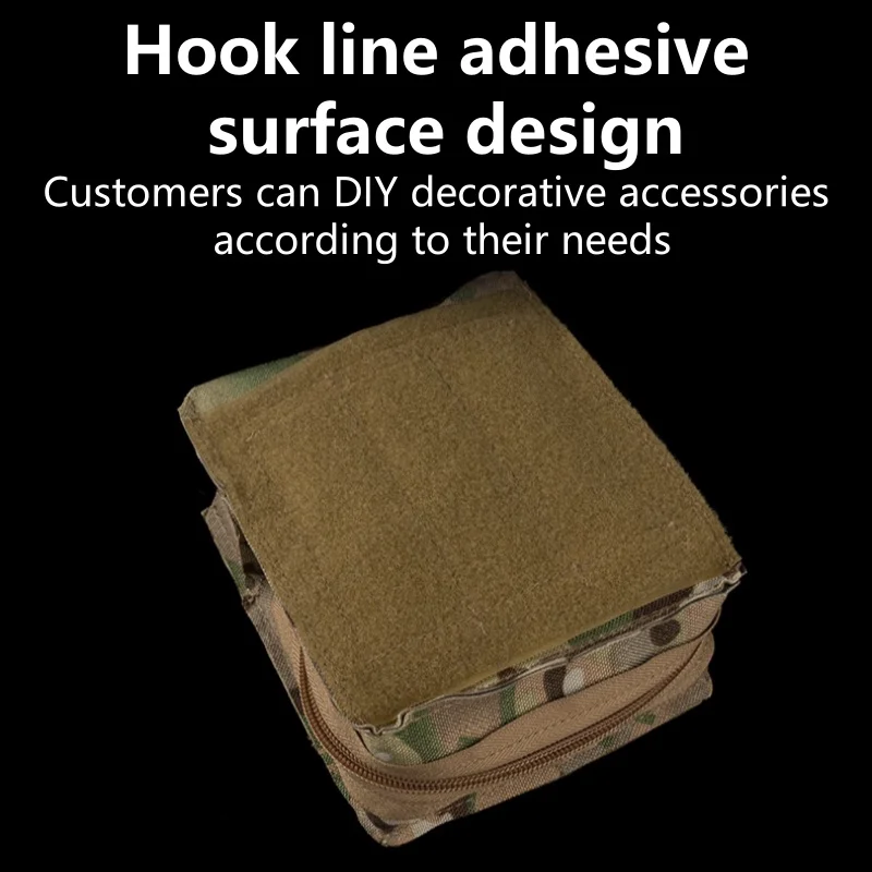 Bolsa MOLLE táctica universal M ripstop 500D almacenamiento - imagen 4