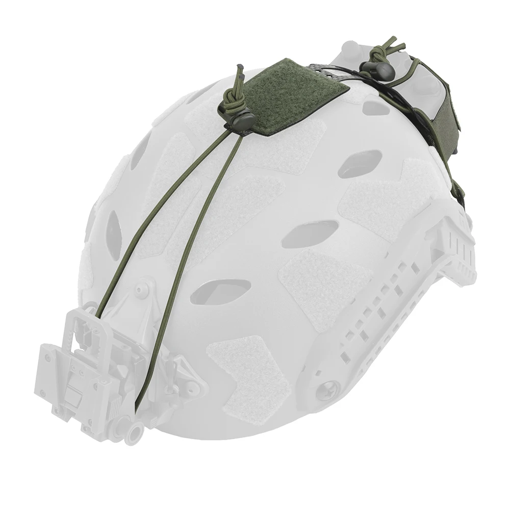 Bolsa táctica FERRO estilo NVG para casco, funda PVS31, sistema de retención de batería, accesorios de caza, equipo de entrenamiento Airsoft - imagen 5