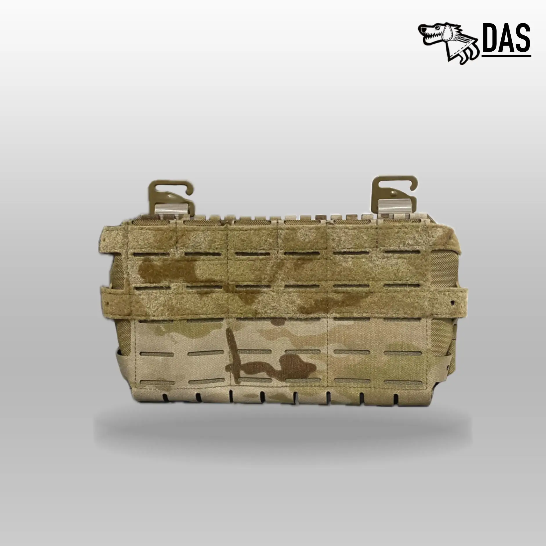 Panel frontal colgante de pecho táctico mejorado v3 con bolsa expandible para revistas cuádruples - imagen 2