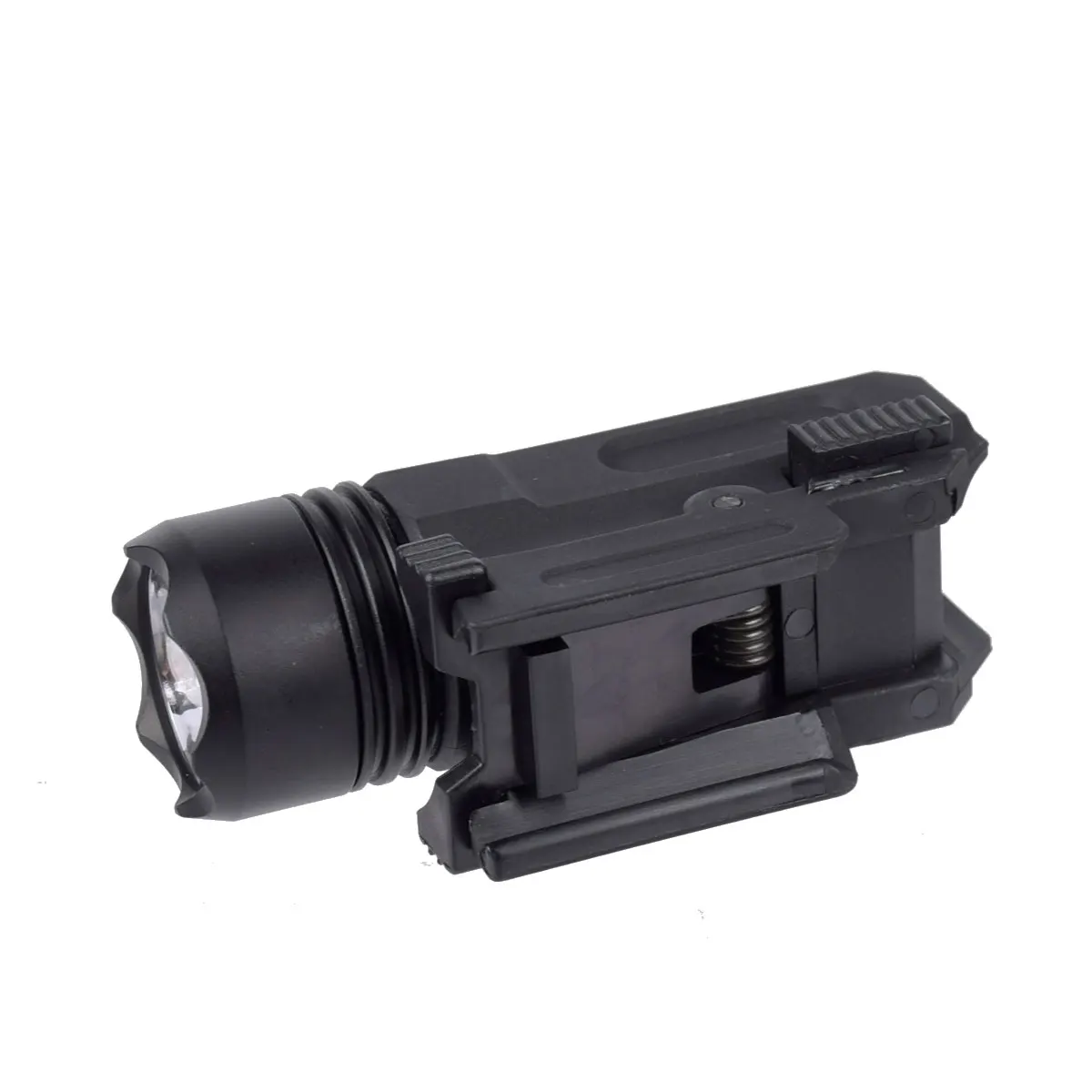 Luz de explorador táctica-Mini linterna LED QD riel de 20mm para Glock 17 18C antorcha de pistola constante de caza - imagen 3