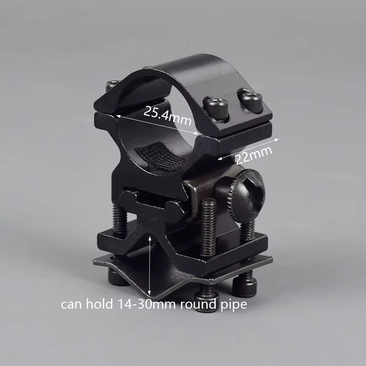 Soporte táctico linterna universal – Abrazadera metálica AR-15 - imagen 4