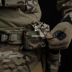 Bolsa táctica MOLLE multifuncional M67, bolsa para granada, cinturón de caza de combate Airsoft, bolsa de almacenamiento de accesorios Molle, bolsillo para Radio