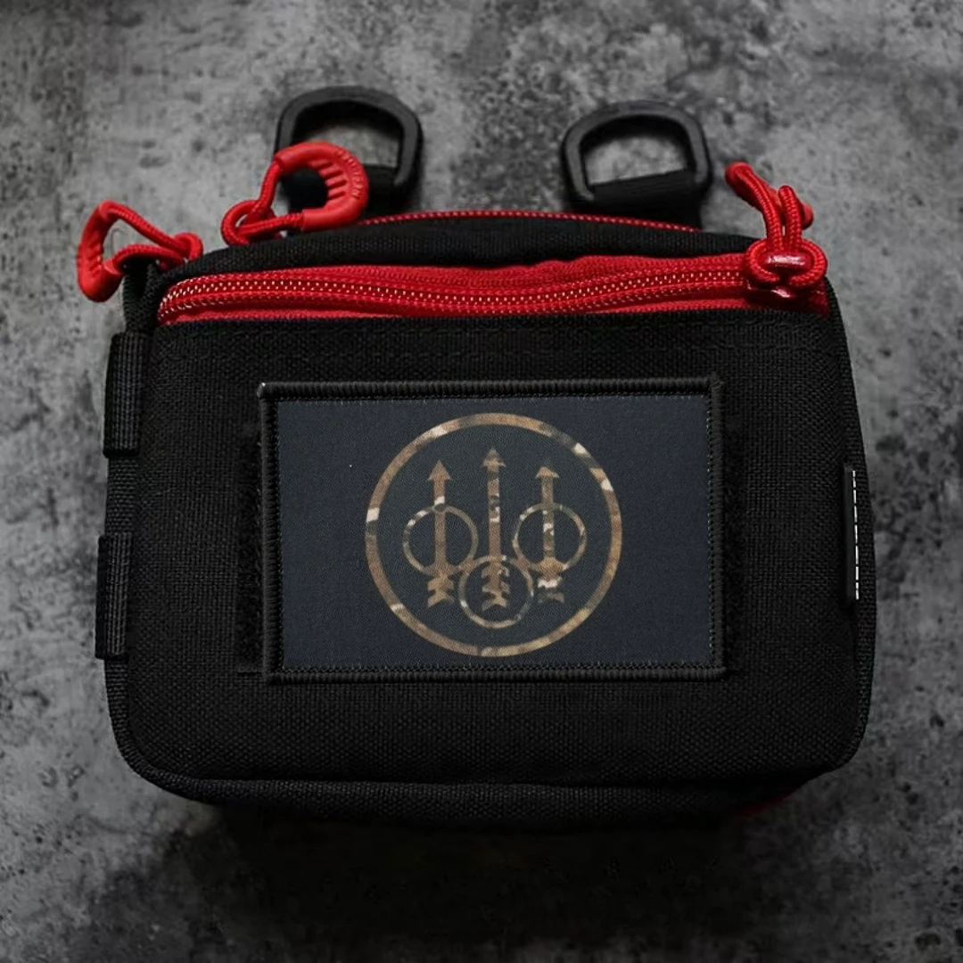 Parche táctico de moral, insignia militar del ejército de EE. UU., emblema de bandera, parches de gancho y bucle impresos para ropa, pegatina para mochila