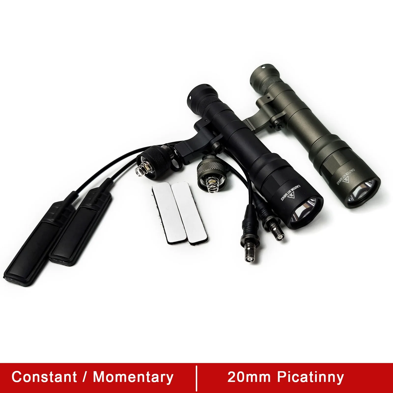 Linterna táctica SOTAC-Gear M640DFT LED blanca enfocable, Picatinny - imagen 4
