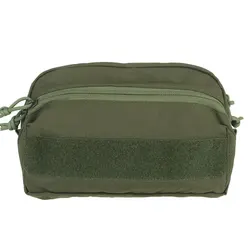 CCS Bolsa táctica MOLLE con doble cremallera para Airsoft