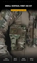 Bolsa médica IFAK Molle táctica primeros auxilios