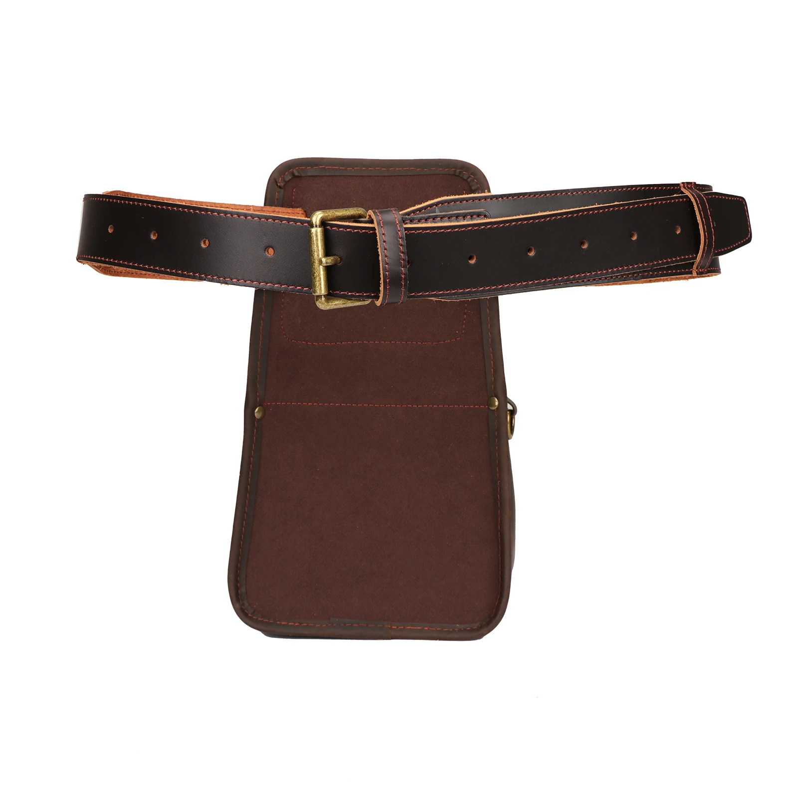 Tourbon-cartuchos de pistola de cuero para caza, riñonera, cargador de velocidad de juego, munición, estuche de arcillas deportivas con cinturón ajustable para tiro - imagen 5