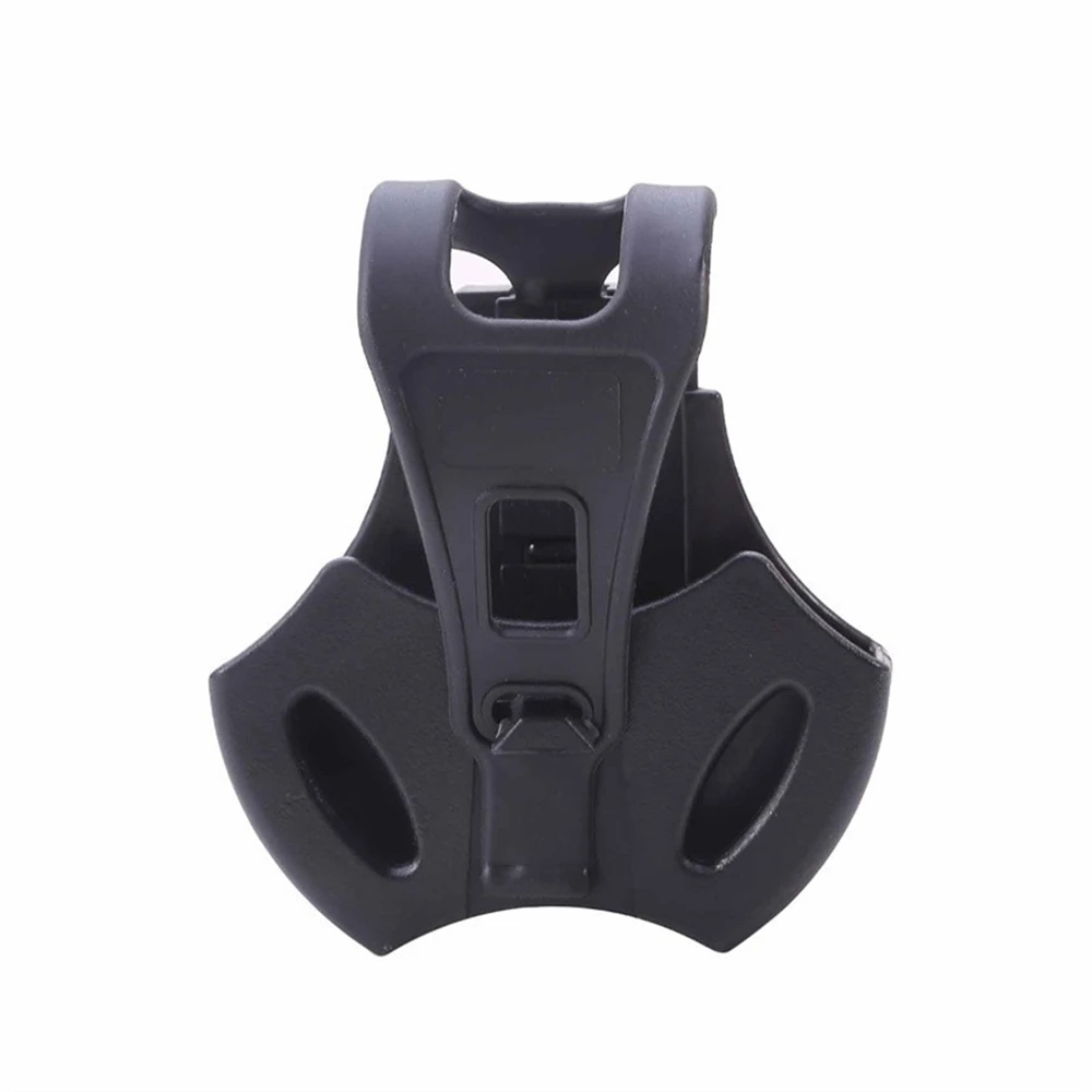 Funda táctica abierta para esposas, funda de nailon con Clip para cinturón, se adapta a esposas estándar para cinturón de 5,5 cm, funda para Airsoft - imagen 2
