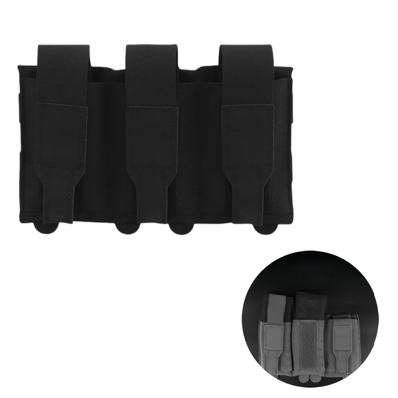 Bolsa Triple Mag de recarga rápida |   Cubierta de solapa de perfil bajo |   Para accesorio de taladros tácticos - imagen 2