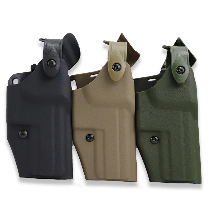 Funda táctica militar de caída rápida HK USP, funda de pistola compacta, cinturón, funda de transporte para mano derecha para caza Airsoft, pistola de combate Airsoft - imagen 2