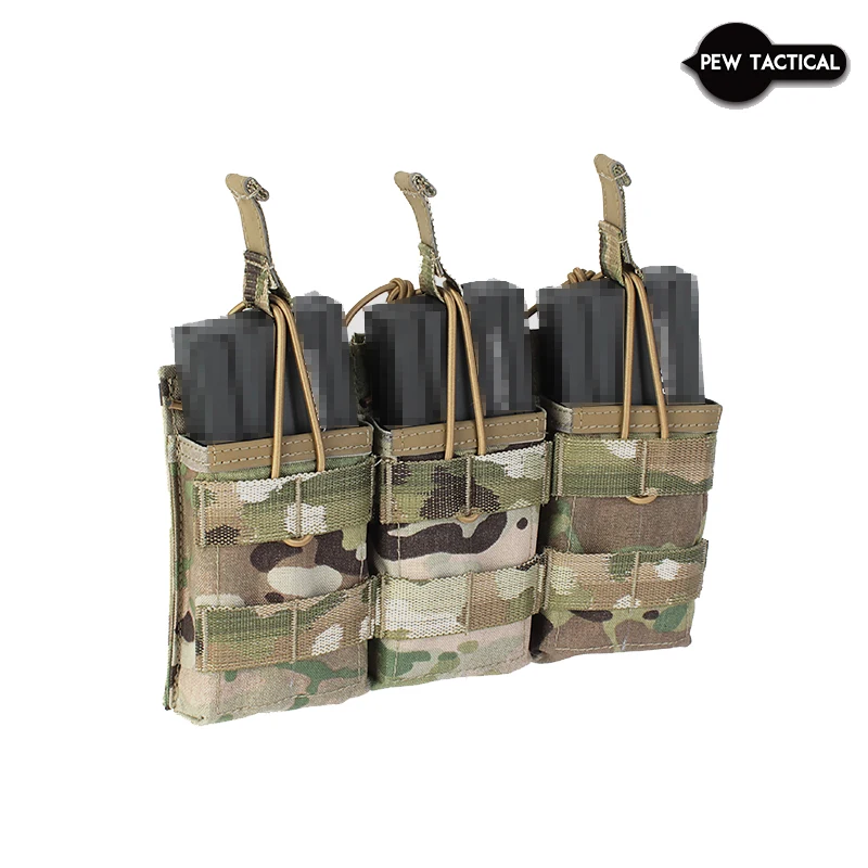 PEW TACTICAL M4 AR 5.56 Triple MOLLE Magazine Bag Kit de herramientas PH32 - imagen 3