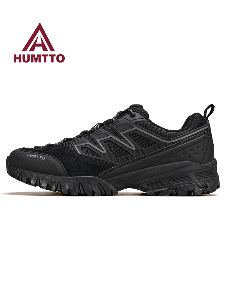 Zapatos de senderismo HUMTTO para hombre, botas de caza para acampar y escalar al aire libre, zapatillas de Trekking para mujer, calzado deportivo informal para Wakling todoterreno - imagen 4