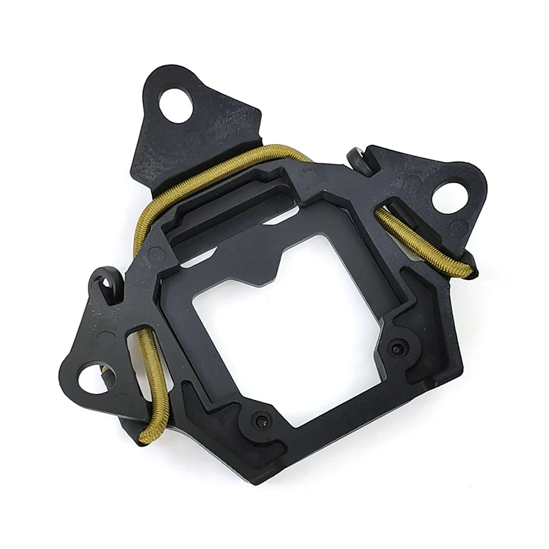 Cubierta de Metal casco táctico sepia adaptada a cascos rápidos núcleo de aluminio oxidado CNC base adaptadora de dispositivo multifuncional - imagen 4