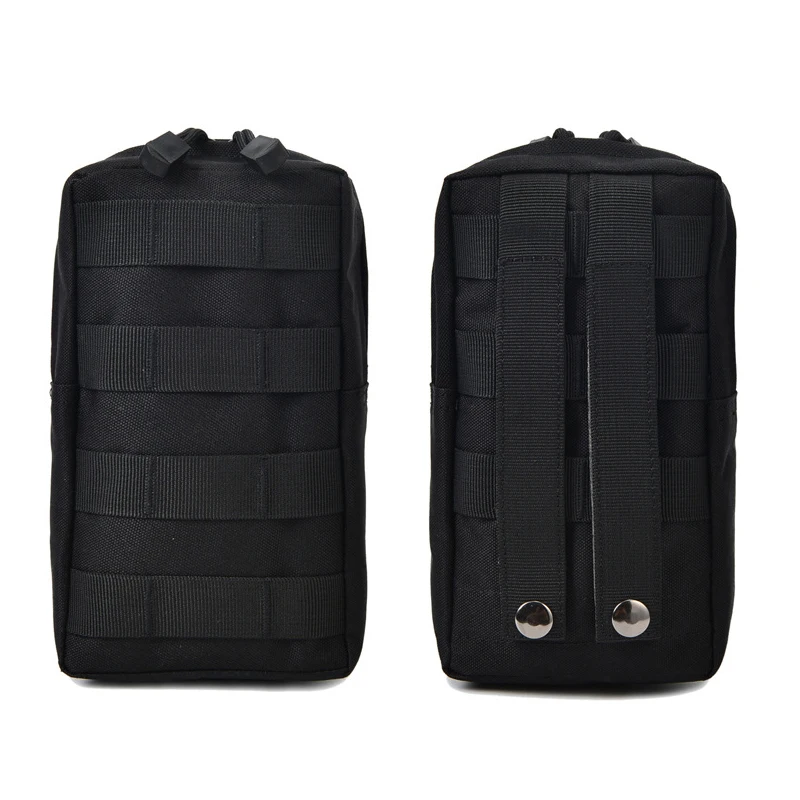 Riñonera táctica Molle EDC con bolsillo para teléfono, bolsa militar para correr, viaje, Camping, suave - imagen 4