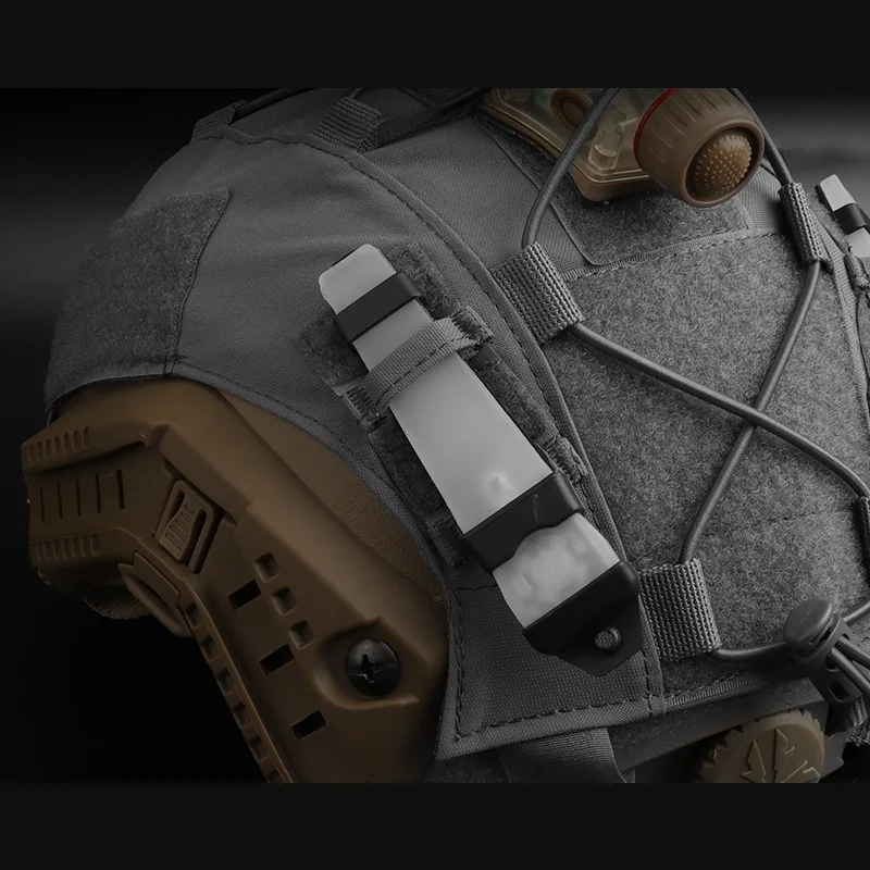 Funda para casco de caza RÁPIDA |   Casco de caza de corte alto camuflaje |   Para accesorios de casco de exploración en la naturaleza - imagen 3