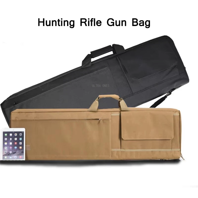 Bolsas para pistola táctica de 85CM/100CM, bolsa de transporte para pistola de entrenamiento de caza y tiro, bolsos de hombro CS para Paintball, funda para Rifle de francotirador