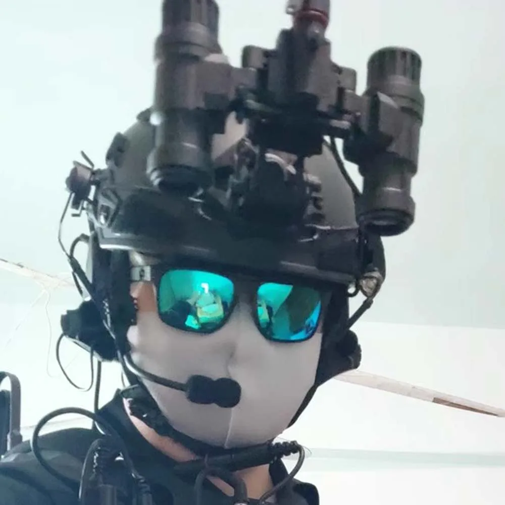 Sistema de casco FMA Caiman ABS versión engrosada casco táctico de alta calidad TB1383B