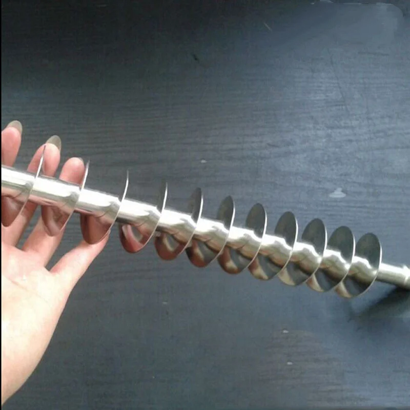 Barrena de acero inoxidable para fuente de Chocolate comercial, tornillo de plástico General de 80cm y cinco niveles, Ant-8086 Ant-8060, 1 piezas