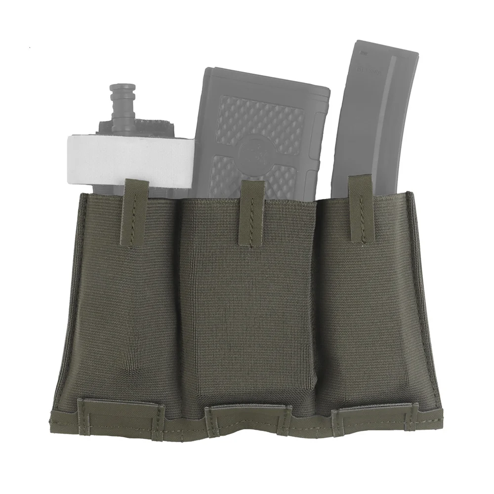 Panel Triple Mag MOLLE para cargadores de rifles tácticos airsoft - imagen 4