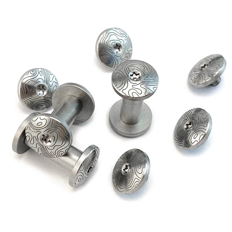 Tornillos bloqueo M4 para mango de cuchillo - Acero inoxidable CNC