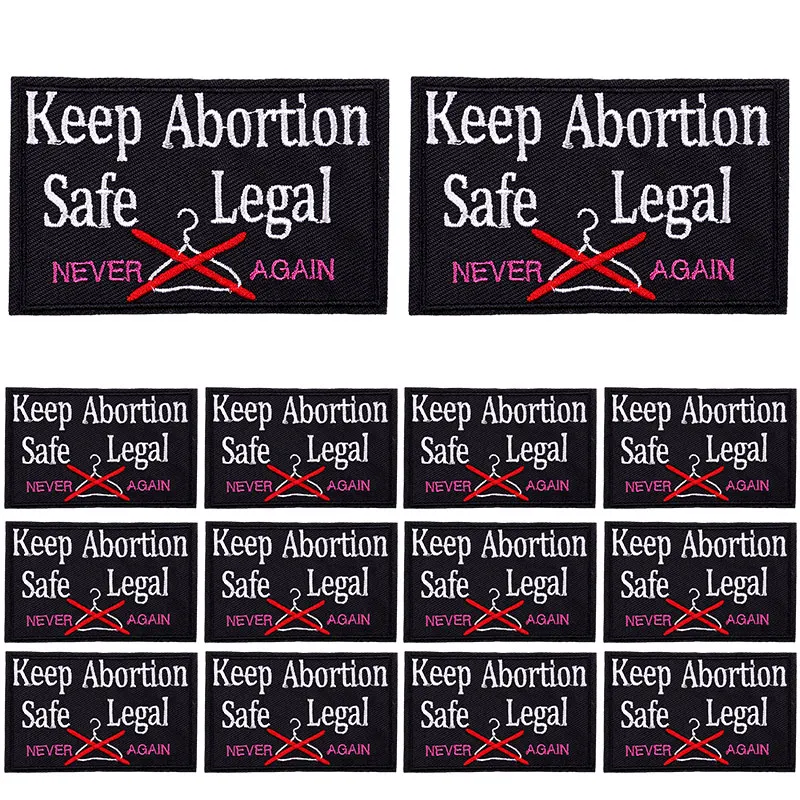 Parches de letras de arco iris de dibujos animados para mujer, 10 unids/lote, parches bordados para planchar, pegatinas para ropa - imagen 4