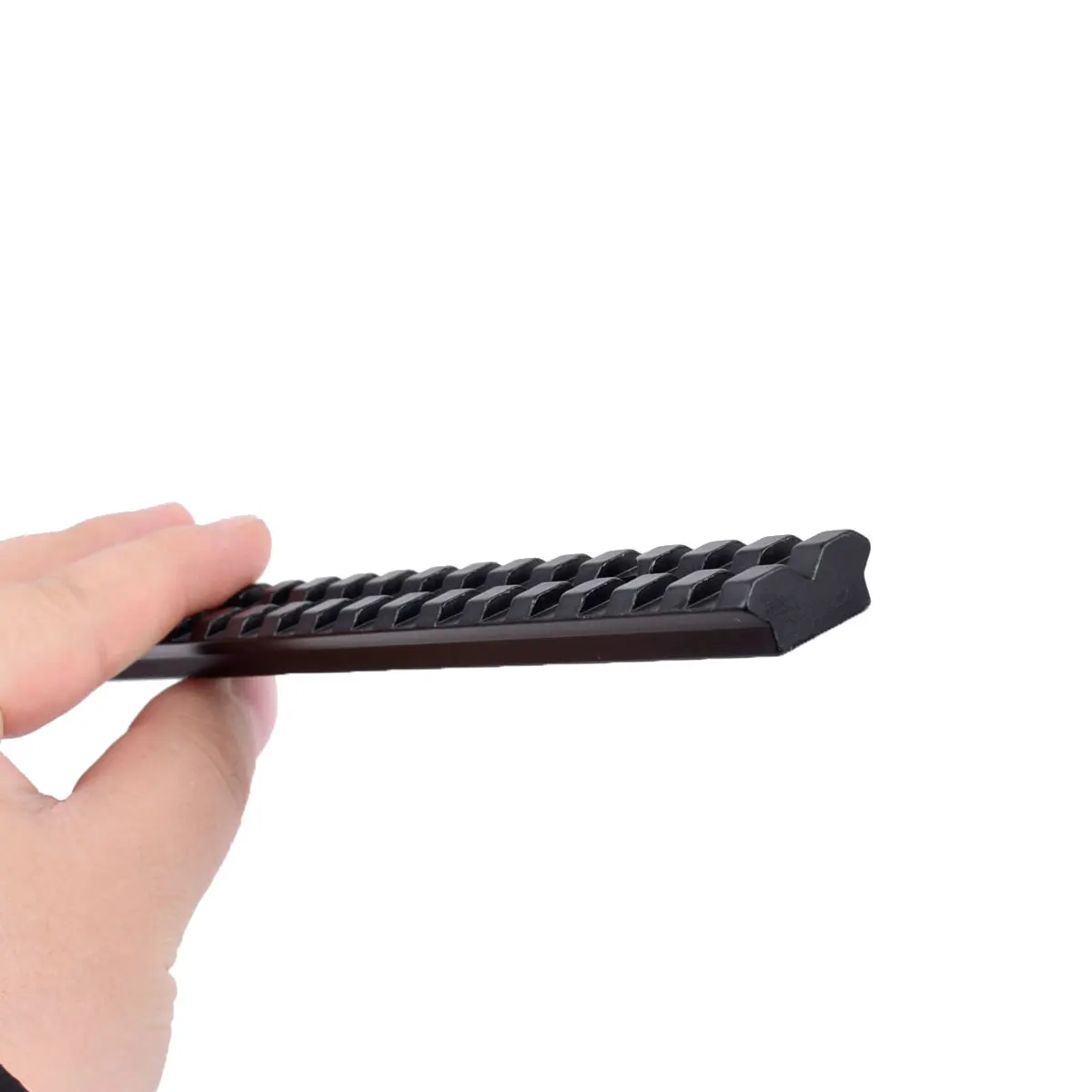 Riel Picatinny táctico de 25 ranuras, 10x0,78, 257mm, 10 pulgadas, sección de riel de guardamanos, soporte de alcance de Rifle de aluminio - imagen 5