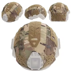 Cubierta táctica para casco Airsoft para equipo Wendy, casco de camuflaje de nailon 500D, accesorios para casco de caza y tiro