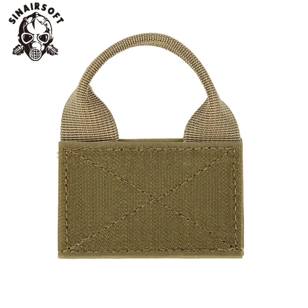 SINAIRSOFT-Panel adaptador táctico Molle, convertidor de gancho y bucle con parche de identificación para mochila, chaleco, bolsa de parche de equipo táctico DIY - imagen 5