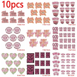 Parche bordado termoadhesivo letras rosas – Para planchar o coser