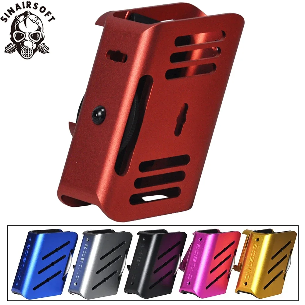 IPSC S-2 cinturón táctico revista funda CNC aluminio multiángulo ajustable carrera maestro para pistola competencia Universal