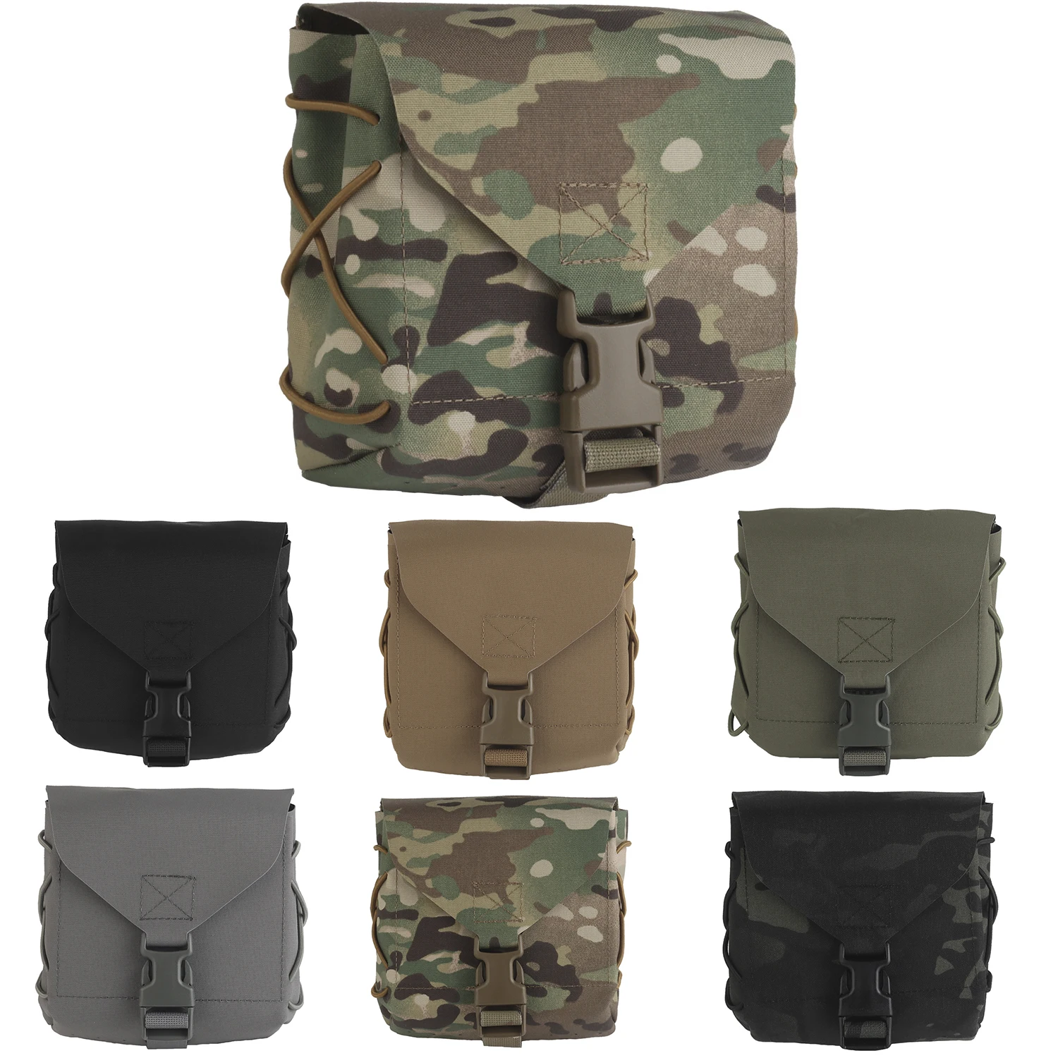 Bolsa Molle ARC Tactics, riñonera de gran capacidad para Rifle 5,56, 7,62, revista, 40mm, granadas, tambor, gusanos, sierra, 200 rondas - imagen 2