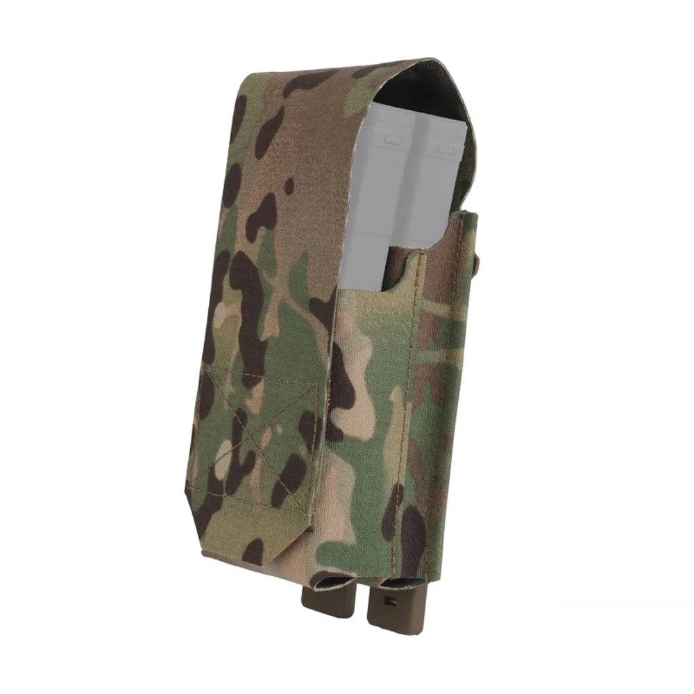 Bolsa de herramientas multifuncional para exteriores, chaleco táctico Molle con tapa doble 5,56 Mag, paquete de accesorios - imagen 3